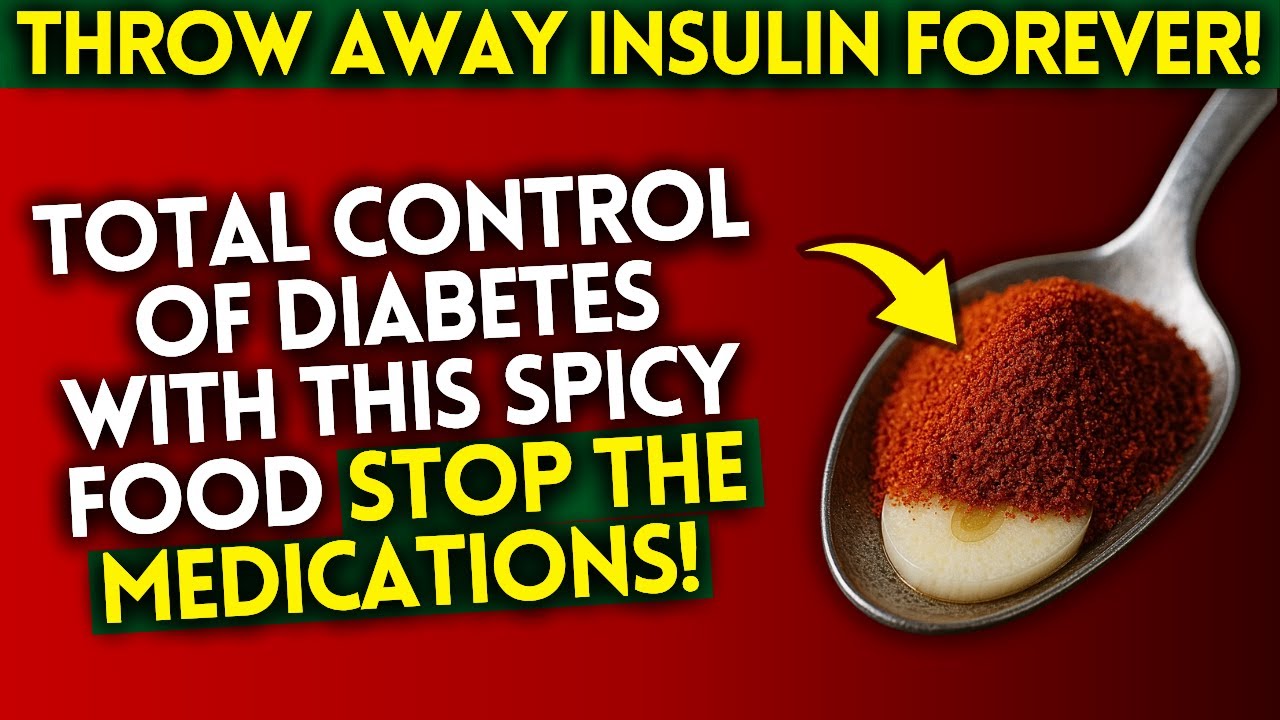 Используйте этот острый рецепт раз в неделю, чтобы снизить уровень сахара в крови — забудьте об и...