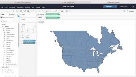 Maps: Adding Layers: Tableau Basics