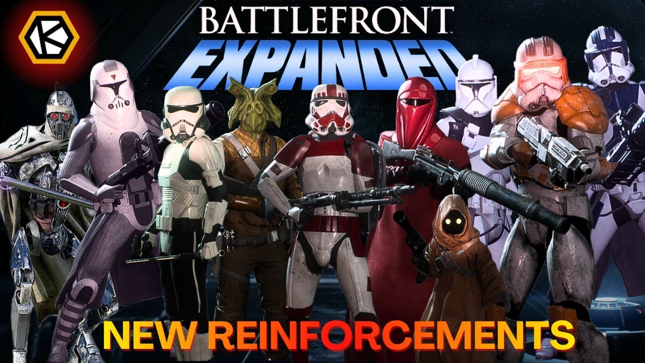 NEW REINFORCEMENTS ARE CRAZY in Battlefront Expanded | ShowCase | Star ...