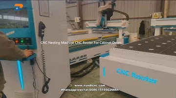 CNC Nesting Machine CNC Router For Cabinet Doors