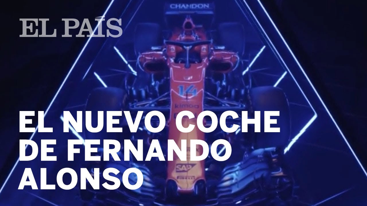 El nuevo coche de Fernando Alonso para 2018 - McLaren presenta el MCL33 en  color naranja papaya