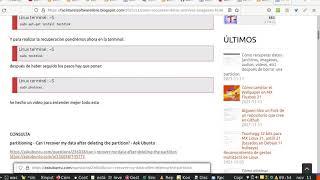 Como recuperar archivos borrados de micro SD, Pendrive, Disco Duro Externo con testdisk en Linux