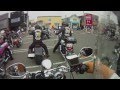 三沢アメリカンデー2012 バイクパレード 車載動画