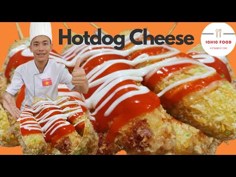 Video Cách Làm Xúc Xích Phô Mai Tan Chảy Hàn Quốc| Hotdog... - youtube