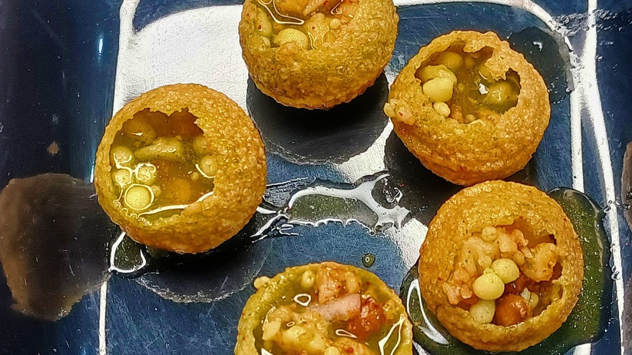 Pani Puri Recipe/how to make panipuri at home YouTube