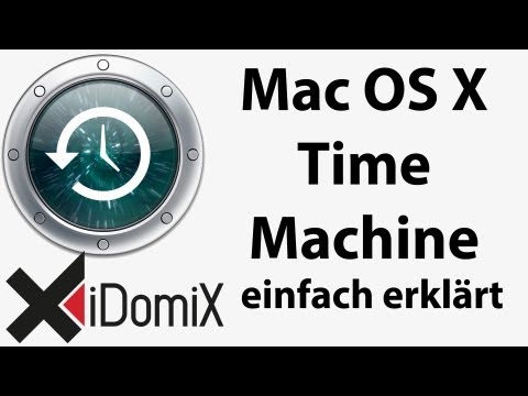 Mac OS X Time Machine Sicherung und Wiederherstellung ausführlich erklärt