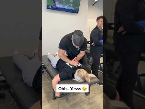 Ohh Yesss🥵🤣.Chiropractic Therapy.