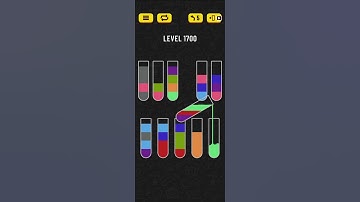 Water sort puzzle level 1700