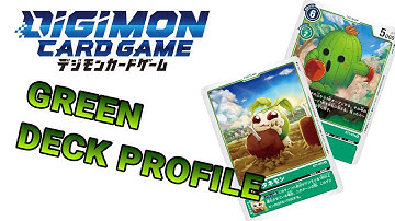 HOW TO BUILD A DECK: GREEN DECK PROFILE FOR DIGIMON CARD GAME 2020
