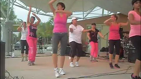 ZUMBA WITH JESSICA - RELAY FOR LIFE BONITA SPRINGS 4/14/2012