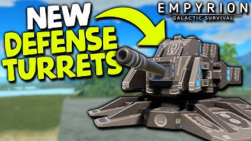 NEW DEFENSE TURRETS in ALPHA 9 | Empyrion Galactic Survival (Alpha 9.4 2019 Update) #6