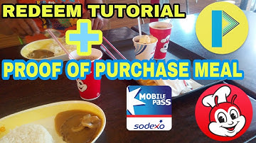 PERA SWIPE | Jollibee Purchase with Proof by Sodexo Mobile Pass