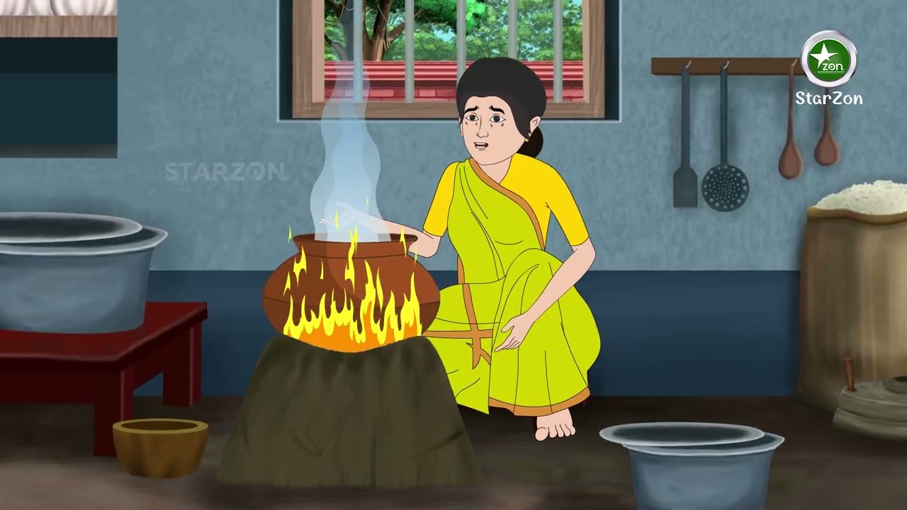 দুই সতীনের সংসার | Bangla Moral Story | Bengali Fairy Tales | Bangla Natok Cartoon