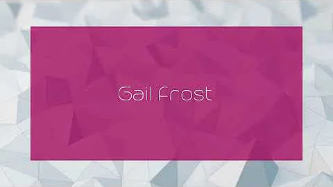 Gail Frost Photo 16
