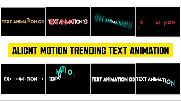 New🥵 Top 15 Alight Motion Text Animation Video | Preset & XML Link🔴 VK STUDIO தமிழில்