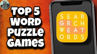 Top 5 Word Puzzle Games | iOS & Android screenshot 1