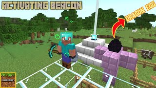Activating beacon \& enderdragon egg in minecraft\/tamil\/on vtg!