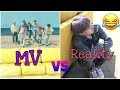 BTS - Boy with Luv | MV vs REALITY
