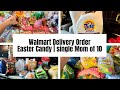 Walmart Delivery Order | Easter Candy | Single Mom of 10 thumbnail