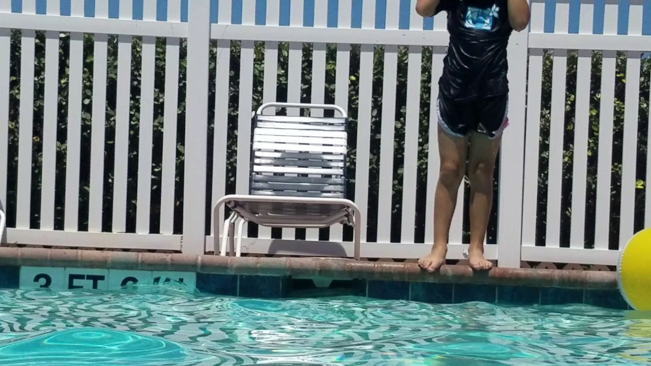 Ethan And Hailey At The Pool 2 Youtube 