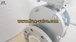 DN100 Pneumatic Double Disc Gate Valve