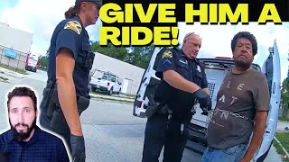 Cops Take Homeless Man "For a Ride" | Now Paralyzed Double Amputee!