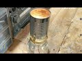 Mason Jar Oil Lamp Furnace - Save Money Cheap Heat!