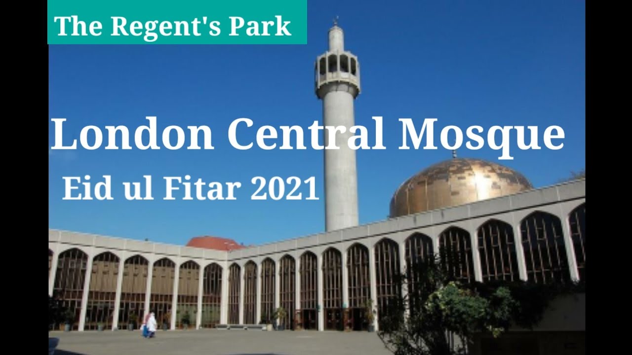 Eid Pray In London Central Mosque|Regent's Park Mosque #ramzan #eid #