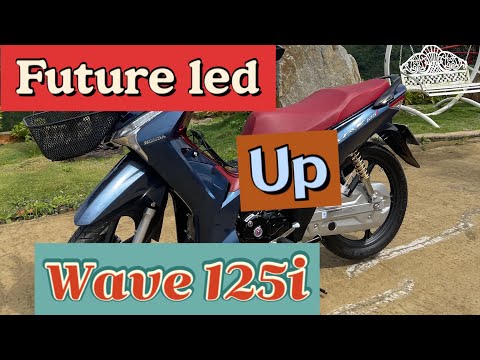 Video Xe Future led up Wave 125i phong cách zin - youtube