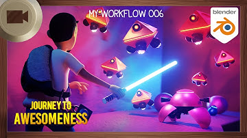 Creating Animatics in Blender 2.90 || My Journey to Awesomeness Workflow 006