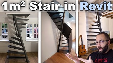 1m² Stairs in Revit Tutorial - Micro-stair