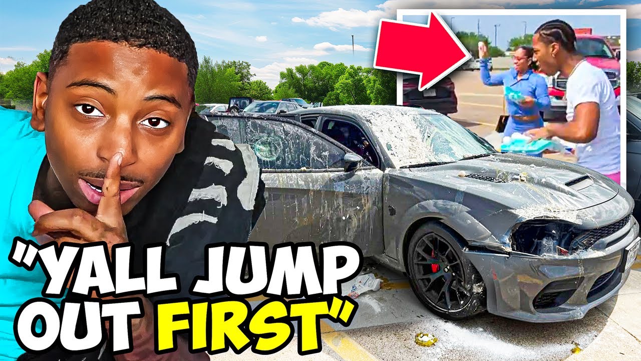 BadKidJay & Jaliyah DESTROYED Runik’s Hellcat & CALL OUT FunnyMike for BACKDOORING!