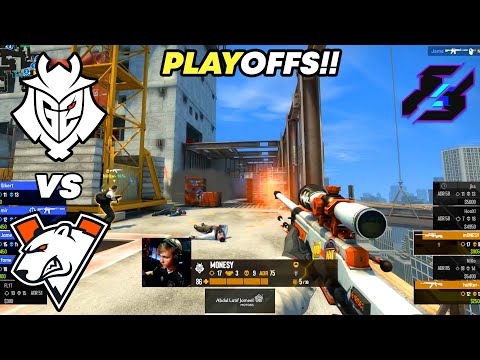 PLAYOFFS!! - G2 vs Virtus.pro / Cloud9 vs ENCE - HIGHLIGHTS - Gamers8 2023 | CSGO