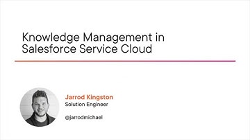 Salesforce Service Cloud Skills: Knowledge Management Course Preview