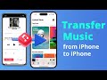 أحدث كيفية نقل الموسيقى من IPhone إلى IPhone يدعم IOS 16 3 