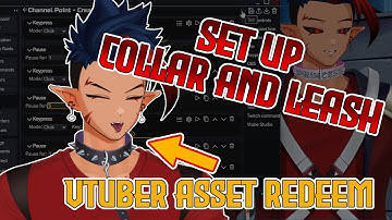How to set up Collar and Leash Assets in Vtube Studio