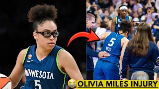 Olivia Miles Injury News | Olivia Miles Exits Lynx vs Valkyries Win with Ankle Injury