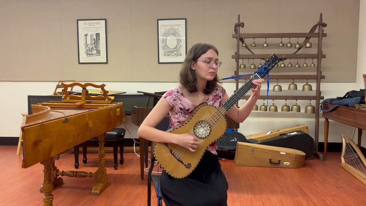 Santiago de Murcia - Los Impossibles (Played by Janina Kalisnik on Baroque guitar)