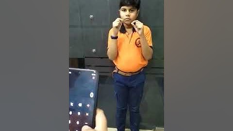 Double digit addition Abacus demo by Akshit  Kumar soon after Level 2 ! Visual photographic memory !