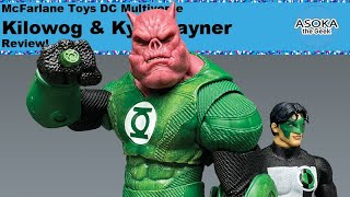 McFarlane Toys DC Multiverse Review: Kilowog & Kyle Rayner | Asoka The Geek