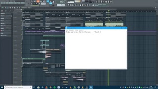 Working on new Track !  Fl Studio 12