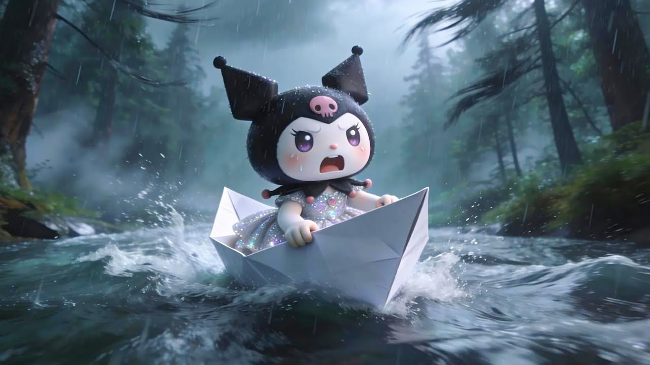 Pompompurin and Kuromi Get Lost in the Amazon Rainforest – A Thrilling Survival Adventure