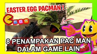 8 PENAMPAKAN PACMAN DALAM GAME LAIN / EASTER EGG TERSEMBUNYI PACMAN