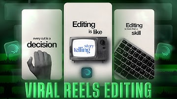 Reels Editing on Mobile In Alight Motion