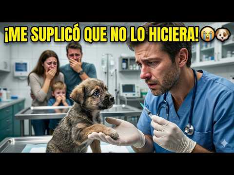 The vet was going to euthanize him, but the puppy did this… 💔