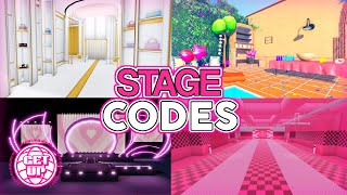 RH Dance Studio Stage and Build Codes - Part 2 | Roblox Kpop