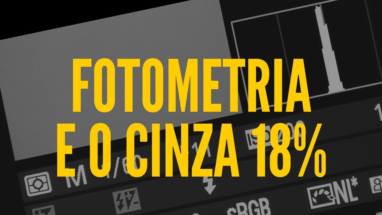 A FOTOMETRIA E O CINZA 18%