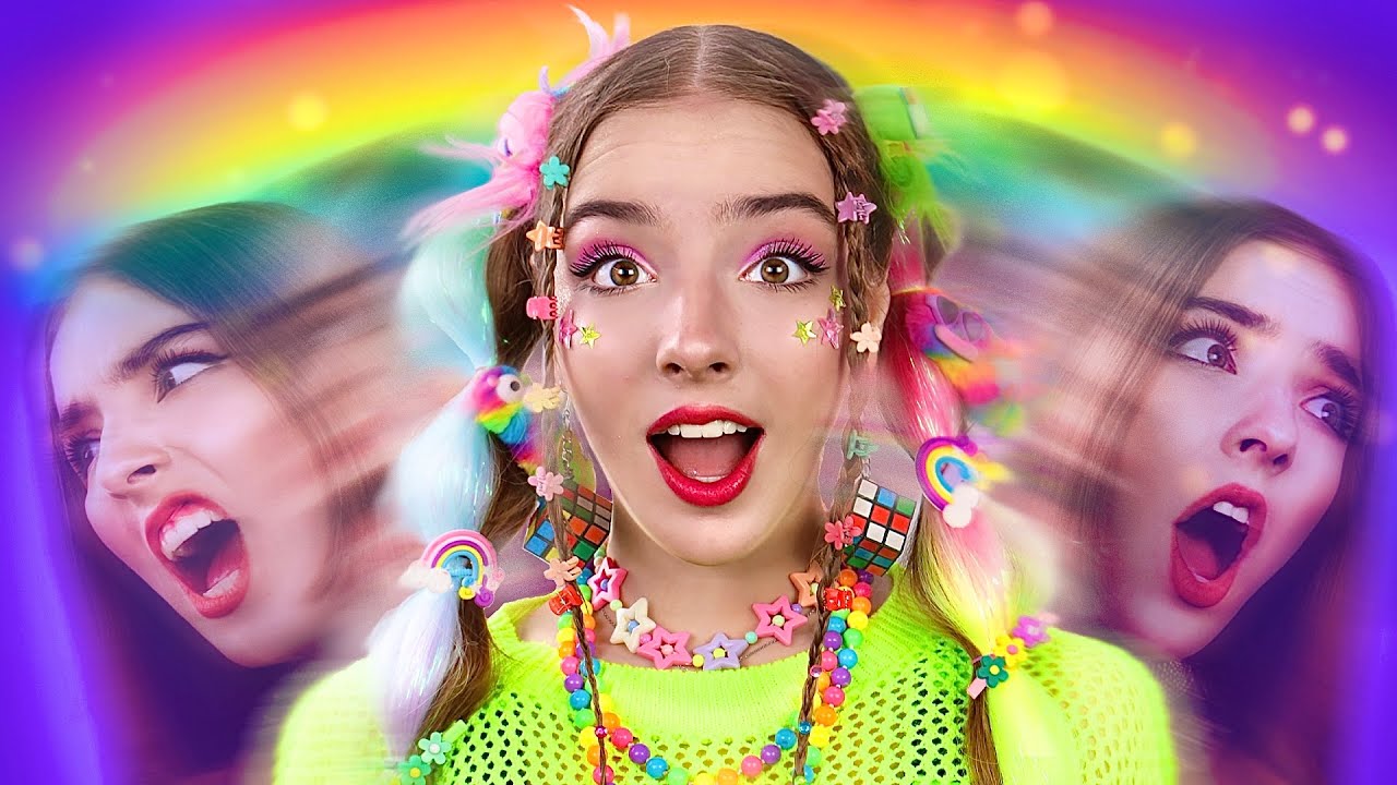 Gotik Aile Gökkuşağı Kızı Evlat Edindi || Annemle Babam Boşandı