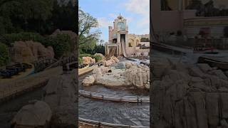 Journey to Atlantis turn-around at Seaworld Orlando