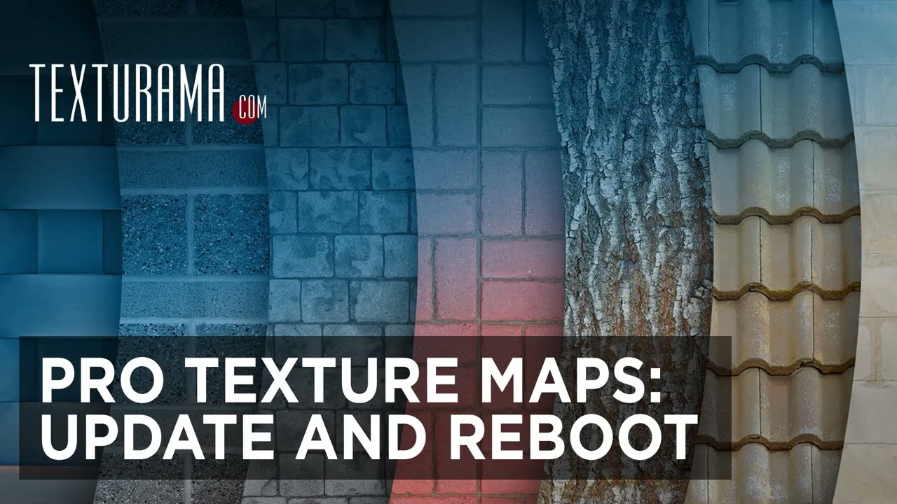 Texturama Professional Seamless Texture Maps Collection: Remastered and Updated